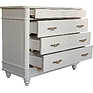 Chest of drawers «Ustina 2361» BM69, Color: Milk