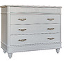 Chest of drawers «Ustina 2361» BM69, Color: Milk