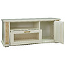 TV sideboard «Tunis» P343.18SH, Color: ivory+gold