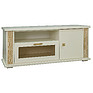 TV sideboard «Tunis» P343.18SH, Color: ivory+gold