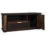 TV sideboard «Tunis» P343.18SH, Color: venge+gold