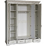 Wardrobe 4d «Blansh 2264-01» БМ751, Color: ivory