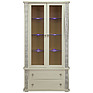 Showcase «Tunis» P343.20SH, Color: ivory+silver