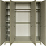 Wardrobe 4d «Tiffani 2554-01» ВМ681, Color: Olive