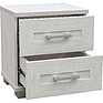 Bedside nightstand «Onyx» P045.204, Material:  LDPE, Color: Pine Canyon