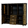 Sideboard «Tunis» P343.24SH, Color: venge+gold