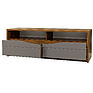 Sideboard «Monaco» P510.06, Material:  frame without light, Color: Oak Sutter + Gray Mocha