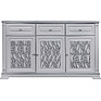 Sideboard «Martina 3 3D» P573.23 3D, Color: Milk with Silver