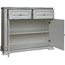 Sideboard «Martina 2 3D» P573.22 3D, Color: Milk with Silver