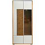 Showcase «Helios» P550.01-01, Color: Wotan Oak + White