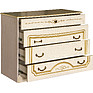 Chest of drawers «Beatris 2662» BM831, Color: jasmine with gilding