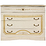 Chest of drawers «Beatris 2662» BM831, Color: jasmine with gilding
