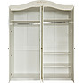 Wardrobe 4d «Eliz 2669-01» Bm841, Color: White vanilla