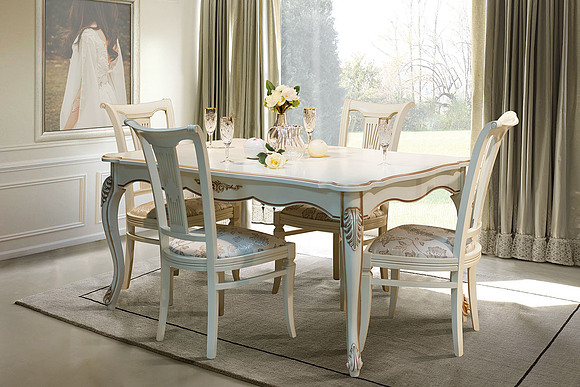 Dining table set «Alesi 14Р» + «Premium 3024/S»